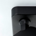 Spotbalken Leonardo, schwarz, 12,1 x 22 cm, Metall Deckenstrahler