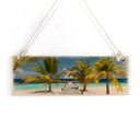 Houten Bordje - Way to Paradise