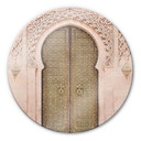 Glasschilderij Sisi & Seb - Moroccan Door