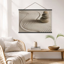 Affiche textile x Stone in Sand 2 - Alu-Dibond Rond
