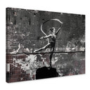 Obraz na płótnie Banksy w Ukrainie - Tancerka akrobatyczna