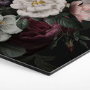 Sekskantet billede Elegant mandala i sandguld - Bloomery Decor - aluminium dibond