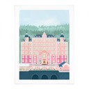 Plakat Grand Budapest Hotel - Lizde