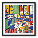 Plakat W kuchni - zainspirowany Matisse'em - Zamart