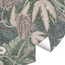 Fototapeta koliber w tropikalnym lesie - Bloomery Decor - okrągła - samoprzylepna/nie tkana