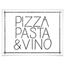 Plakat Pizza Pasta & Vino biały