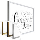 Plakat Bonjour Chérie - biały