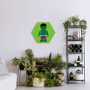 Hexagon - Alu-Dibond - Gomes - The Hulk legetøj