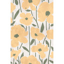 Fotomural Paredes de Patel 3 Flower Market 3 amarillo, verde, gris