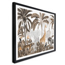 Plakat dziecięcy Kikki Belle - Jungle Jive - Sepia