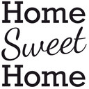 Sticker mural - Home Sweet Home 2