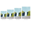 Fototapet Vattenfall i bergen - Rivers