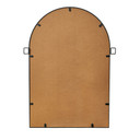 Wandspiegel schwarz Fensteroptik Bogen - New York - 50x75 cm