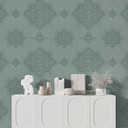 Arabeski - Próbki Marrakech Green - Fototapeta Bloomery Decor
