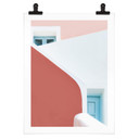 Plakat Wride - Architektura na Santorini