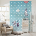 Papier Peint Photo -  Winnie l'Ourson et Porcinet