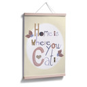Poster - Loske - Home is where your cat is