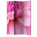 Paravent Séparation de pièce - Pétales de fleurs - Dahlia, 3 pièces