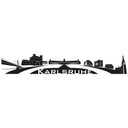 Sticker mural Skyline de Karlsruhe 2
