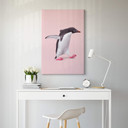 Obraz na płótnie Loose - Flip Flop Penguin