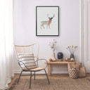 Plakat Orara Studio - Pastelowy jeleń