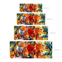 Tableau en verre acrylique - Formes joueuses - Panorama