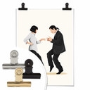Plakat Tohmé - Pulp Fiction