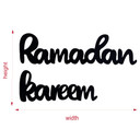 Akrylowa dekoracja Ramadan Kareem