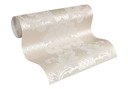 A.S. Creation barok tapet i creme og bronze non-woven tapet med ægte flocking