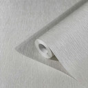 Non-woven tapet med let struktureret effekt i ensfarvet gråt strukturmønster 