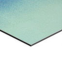 Wanddecoratie Zeilen met een dolfijn op zee - Rivers - Alu-Dibond