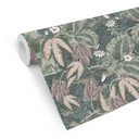 Tapet med mønster kolibrier i en tropisk skov | jungletapet - Bloomery Decor