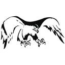 Sticker mural - Aigle 2
