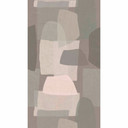 Papier peint abstrait Beige Gris - papier peint design avec formes naturelles - Papier peint intissé