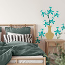 Wallsticker Blomster sæt 16