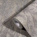 blomst og fleece Naturlig Opulence tapet i rød, brun