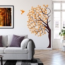 Sticker mural - Arbre 2 (bicolore)