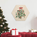 Sekskantet træ Kristina - Mistletoe Christmas