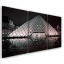 3 stykke lærredstryk, Louvre Paris Frankrig