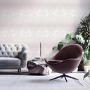 Livingwalls Paisley Tapete My Home My Spa Vliestapete Romantic Home grau
