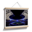 Poster Hertha BSC Olympiastadion bei Nacht