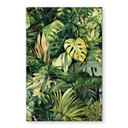 Akrylbillede af jungleplanter - Jaszke