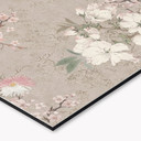 Stænkplade til køkken Kraner i kirsebærblomstervælde Beige - Bloomery Decor