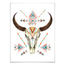 Plakat Bohemian Skull