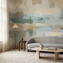 Papier Peint Photo Velvet Dusk - Paysage Abstrait - Sir Edward x Grigory Gladarev