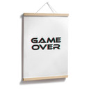 Plakat Game Over - efekt usterki