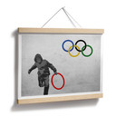 Plakat Banksy'ego - Olimpiada