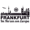Wandtattoo Eintracht Frankfurt Skyline - Europa