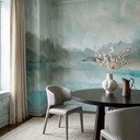 Fotomurale Velvet Horizon - Lago Astratto - Sir Edward x Grigory Gladarev