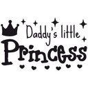 Wallsticker -  Daddy's little Princess